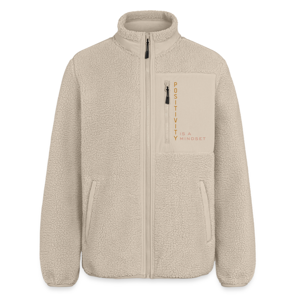 "positivity" Teddyjacke - Beige